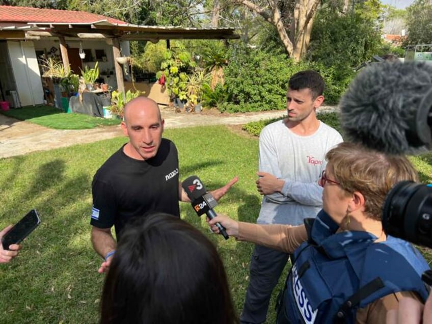  warning graphic content a ray of hope at kibbutz nir oz scene of october 7 massacre