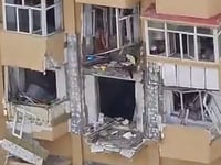 1 dead, 3 injured in explosion at apartment building in northeastern China
