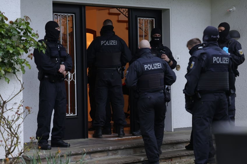 10 arrested as german police raids human trafficking gang