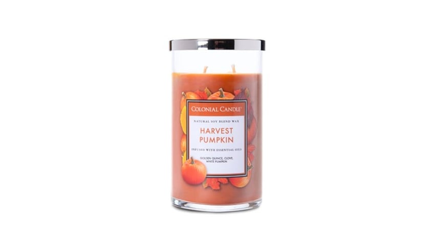 Harvest pumpkin is a classic fall candle everyone will love. 