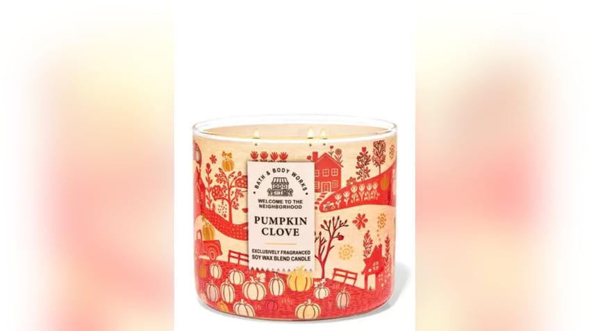 Get a beautiful candle with the classic fall pumpkin smell. 