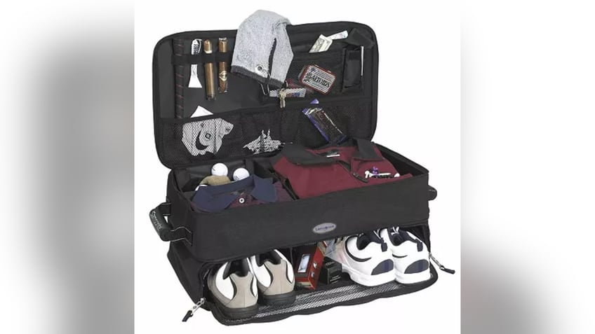 Easily store all your golf equipment. 