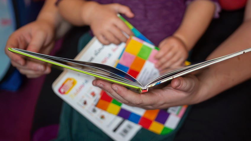 Parent reading to child