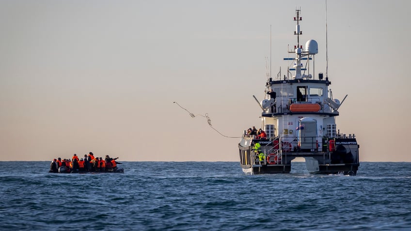 Migrant boat rescue