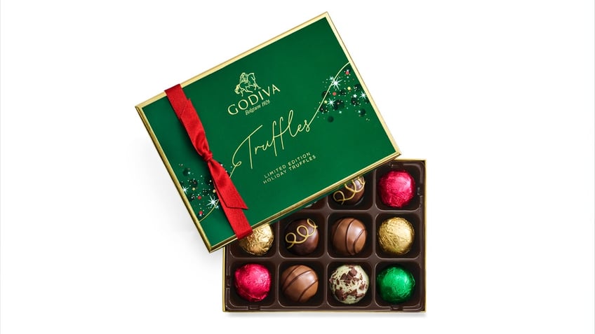 godiva holiday truffle box