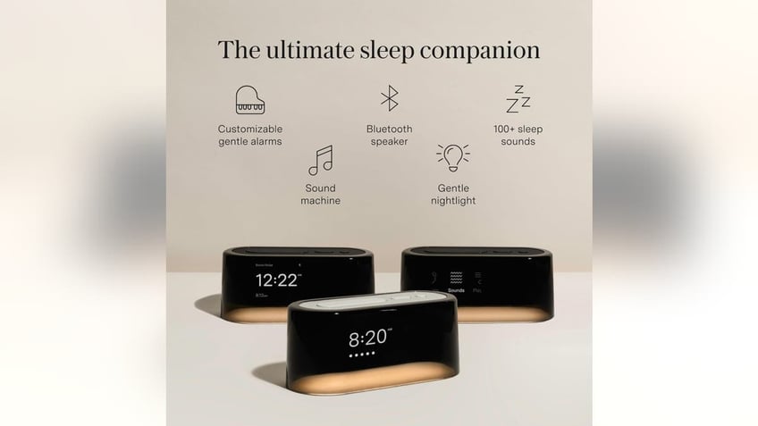 The Loftie alarm clock wakes you up in two phases.