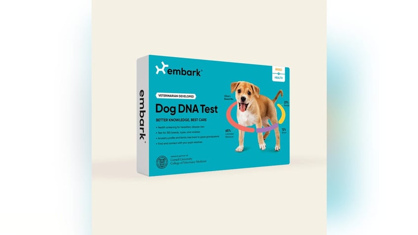 Tests for more than 230,000 genetic markers and 350 dog breeds.