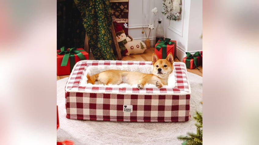 Your dog will love this calming, easy-to-clean bed.