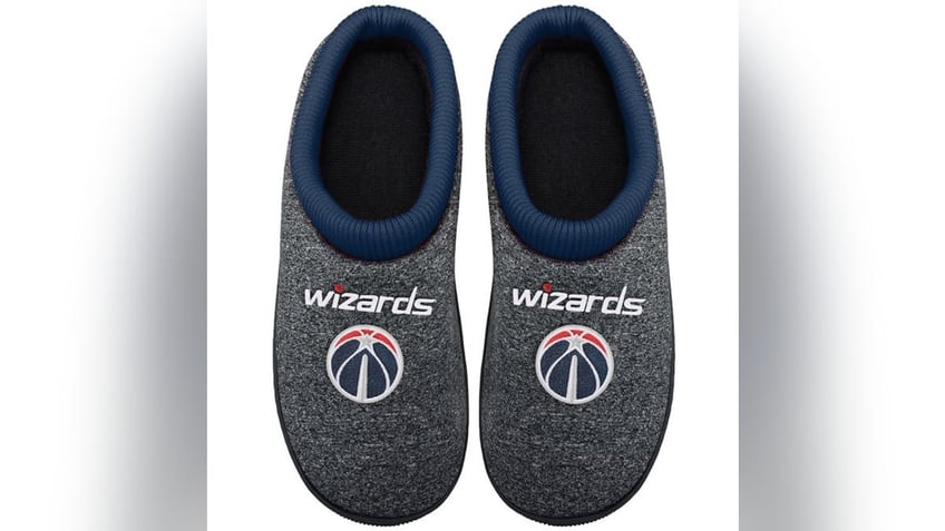 Slip on a pair of comfy slippers with your team's logo. 