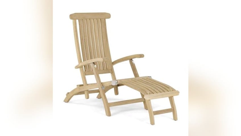 Try this classic look in teak.