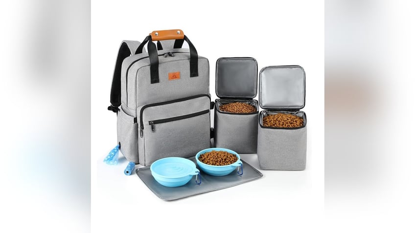 Pack everything your dog needs in one place. 