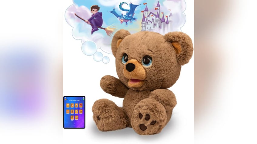 Your kids will love interacting with this storytelling bear.