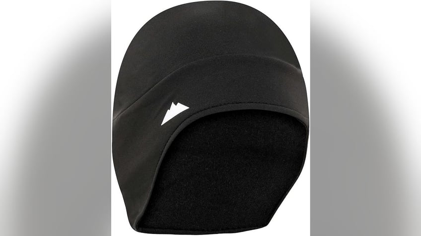 A thermal beanie covers your head and ears from the elements.