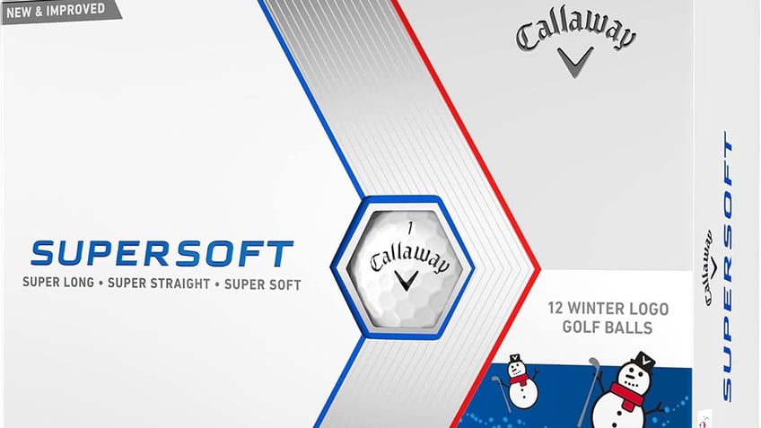 Callaway Supersoft golf balls go the distance in freezing conditions.