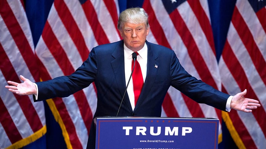 Donald Trump launches presidential bid