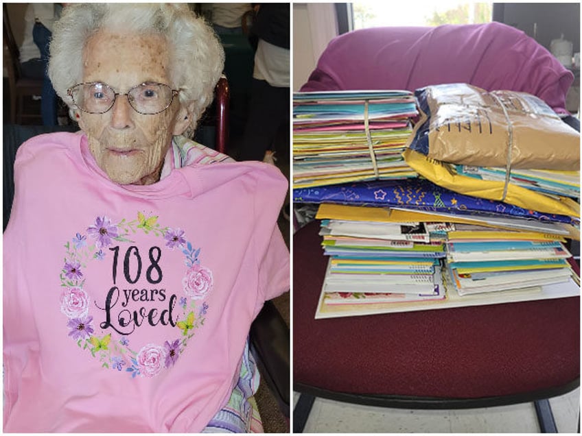 108 year old indiana woman receives 650 birthday cards from around the world