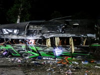11 confirmed dead, including students, in Indonesia bus crash after reported brake failure