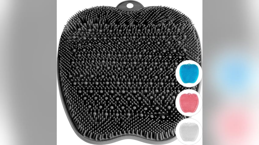 Clean your feet and massage them too with this mat.