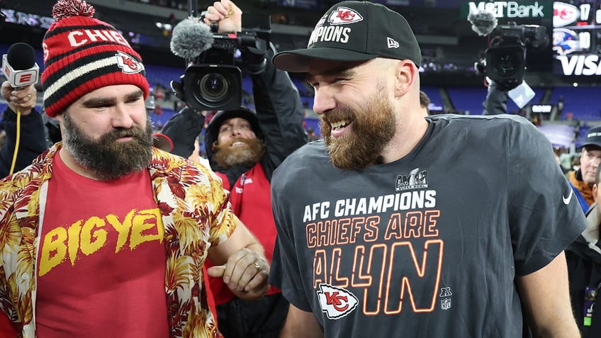 Jason and Travis Kelce