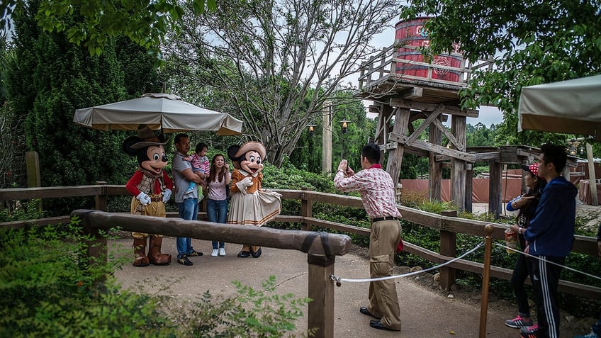 Disney staff, visitors