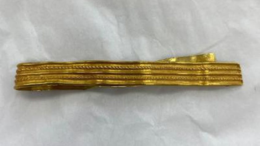 An ancient gold bracelet 