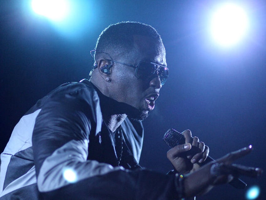 MINNEAPOLIS, MN - APRIL 13: Sean "Diddy" Combs performs during the kickoff of th