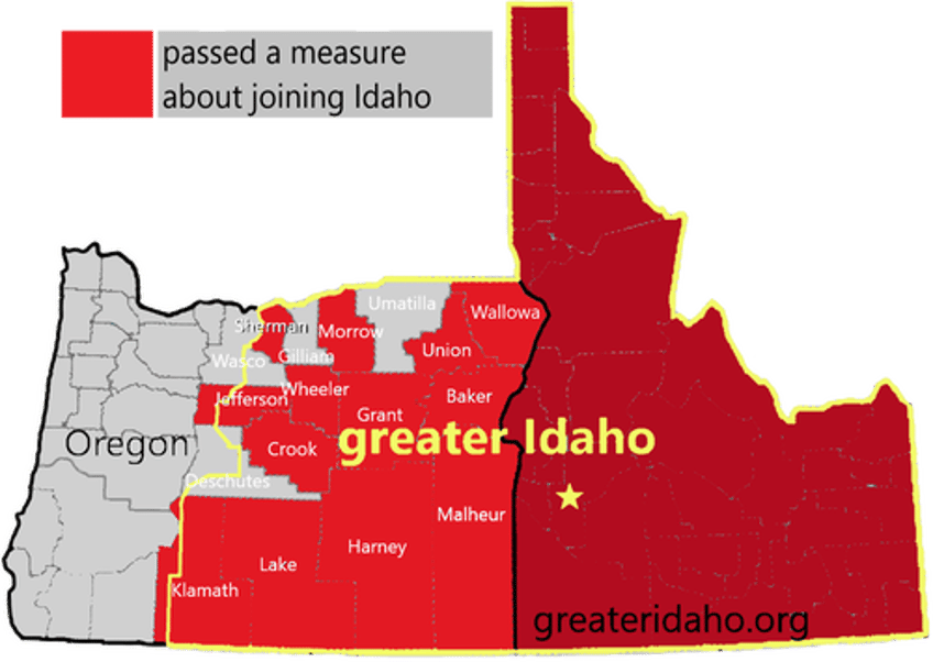 13th oregon county votes to secede and join greater idaho