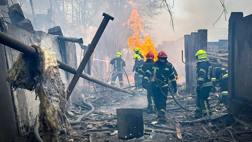 Odesa emergency workers
