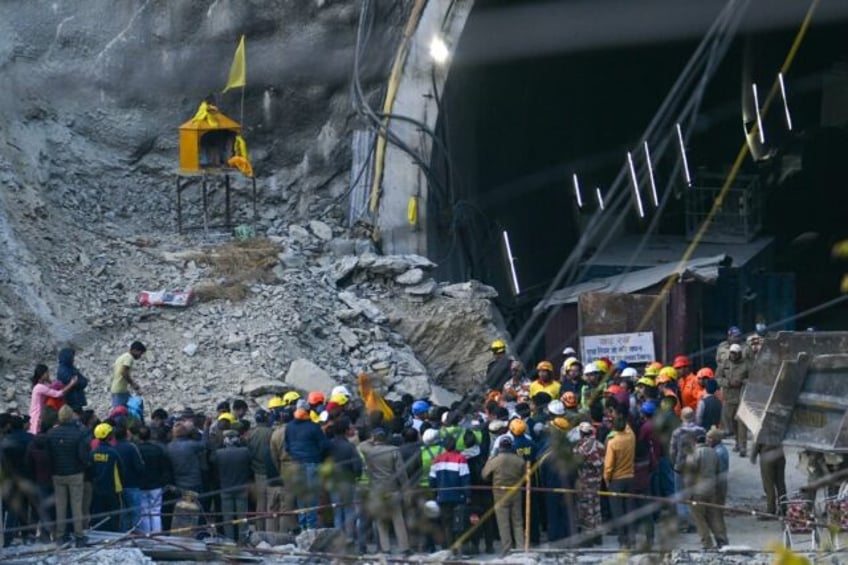 14 metres to freedom final push to free indian tunnel workers