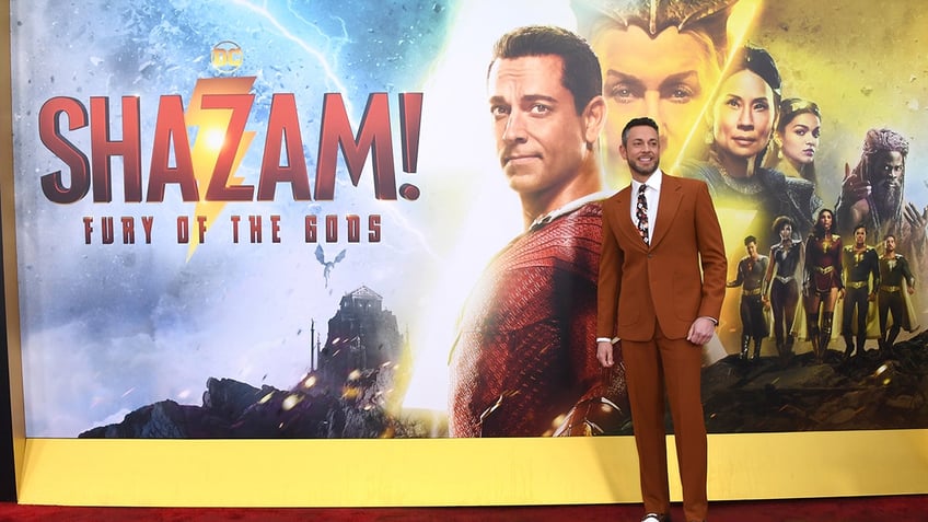 Zachary Levi "Shazam" premiere