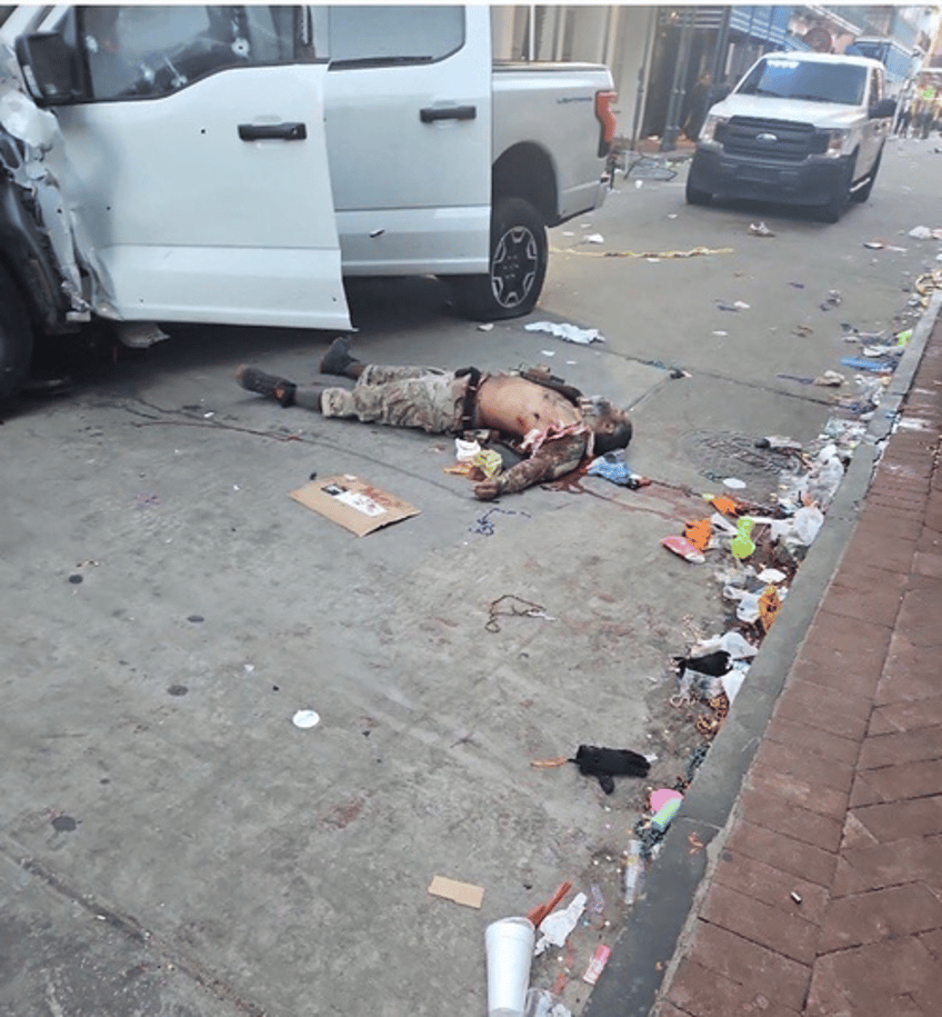 15 dead dozens injured after terrorist plows isis flag waving truck into crowd on bourbon street