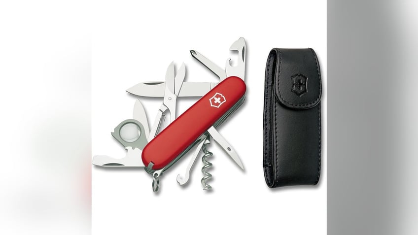 Get your dad every tool he needs with a Swiss army knife. 