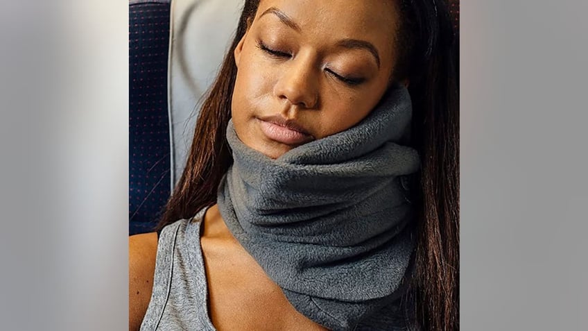 Try this ultra comfortable neck pillow.