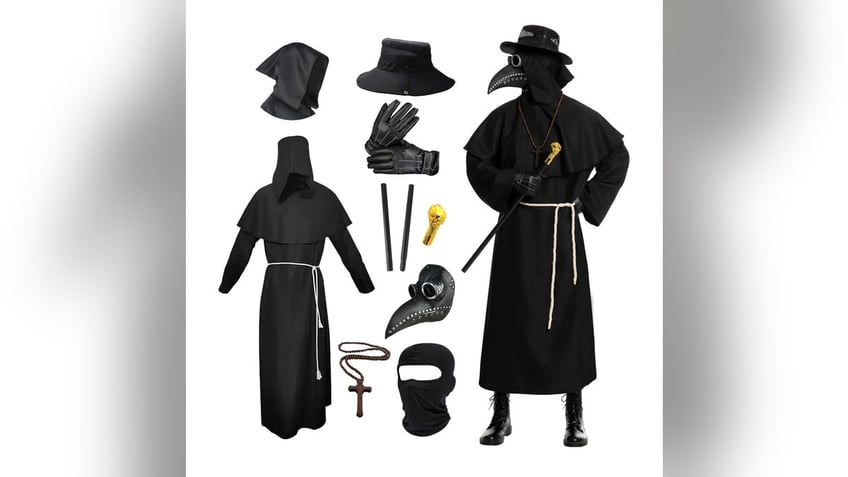 Embrace your scary side this year with a plague doctor costume. 