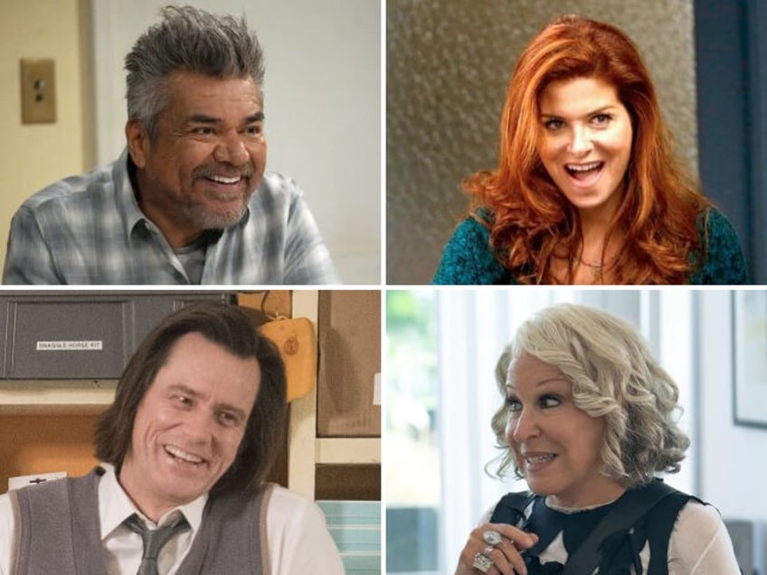 george-lopez-debra-messing-jim-carrey-bette-midler