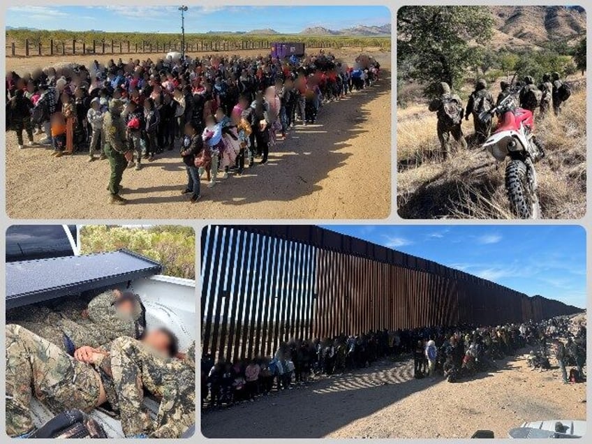 17k migrants apprehended in one week in single arizona border sector