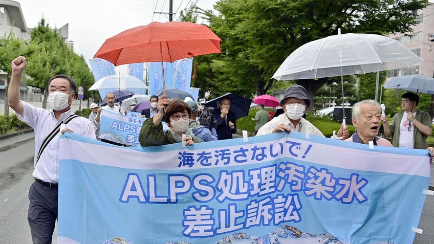 1st release of treated fukushima nuclear wastewater complete operator says