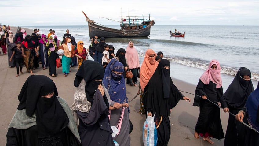 2 boats carrying rohingya refugees reportedly adrift on andaman sea