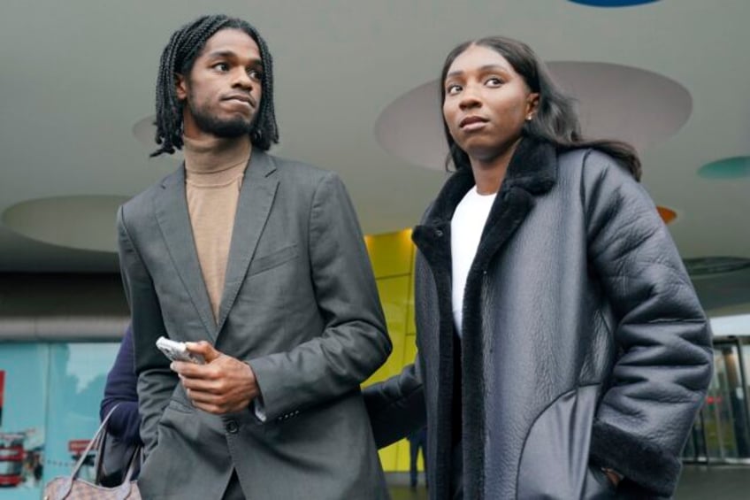 2 london police officers have been dismissed over a stop and search of a black athlete couple