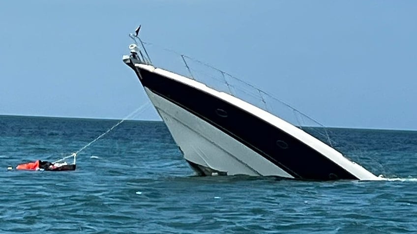 yacht sinking