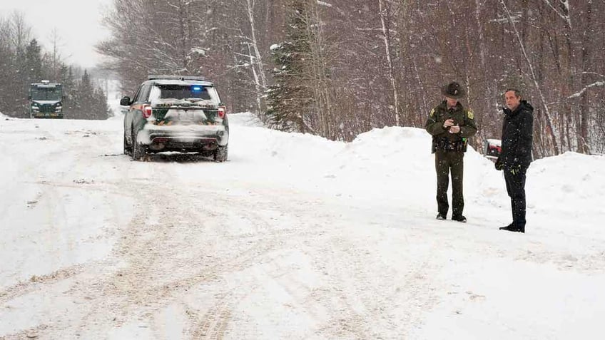 A Vermont State Trooper