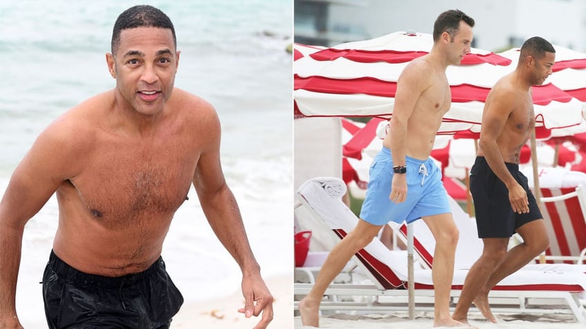 Don Lemon at beach