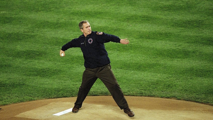 2023 world series former president george w bush to throw out 1st pitch before game 1