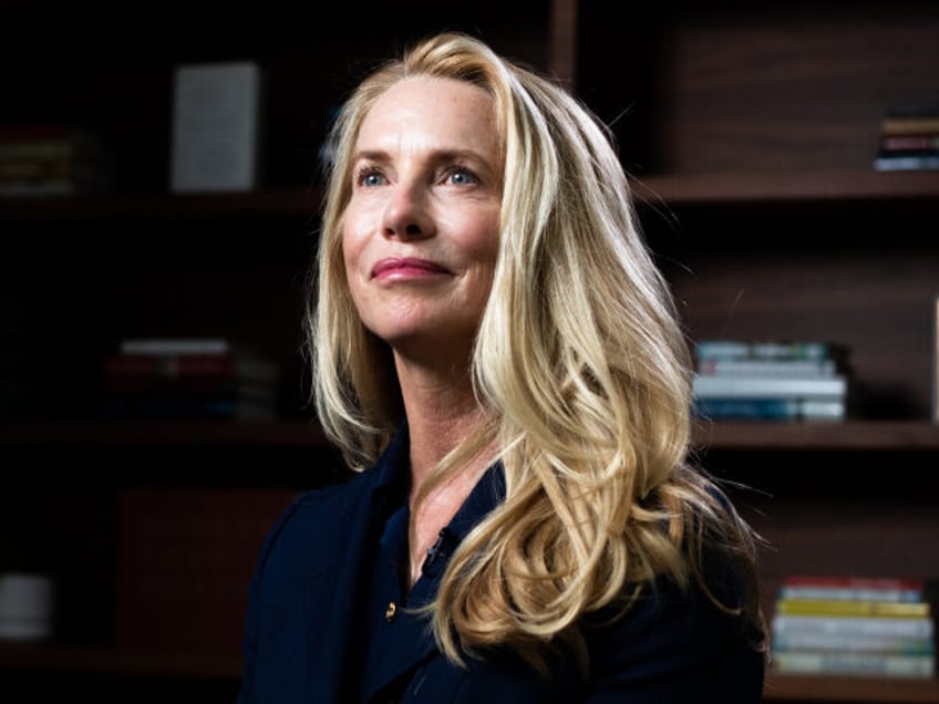 Laurene Powell Jobs, founder and president of the Emerson Collective, during an interview