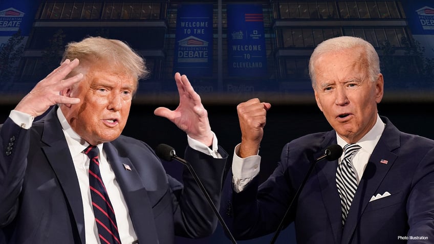 Trump and Biden debate 2020