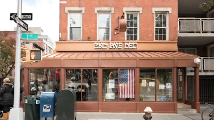 2nd ave deli owner says he was shocked and upset to see swastika drawn outside famed nyc eatery