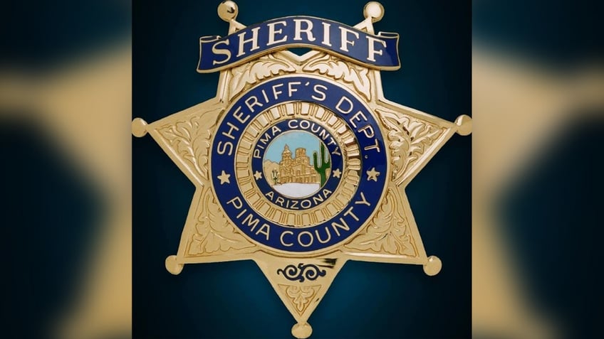 A Pima County Sheriff's Department Badge. 