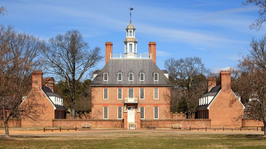 Governor's Palace in Colonial Williamsburg, VA