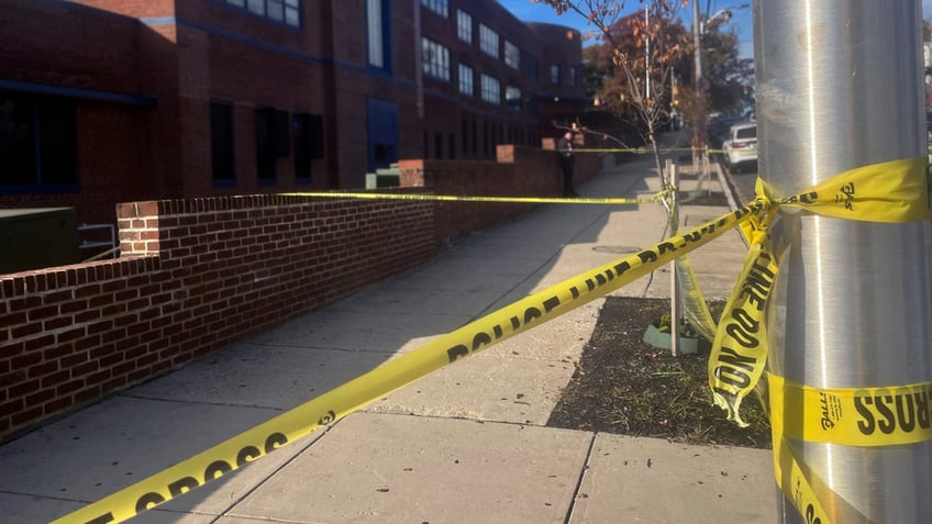 3 teens shot injured outside west baltimore high school