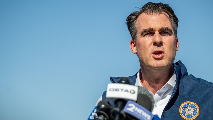 klahoma Gov. Kevin Stitt updates the media on a deadly tornado